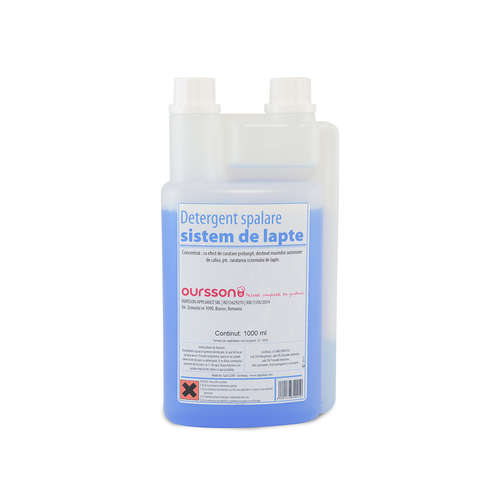 Detergent Oursson de spălare a sistemului de spumare a laptelui, 1000 ml