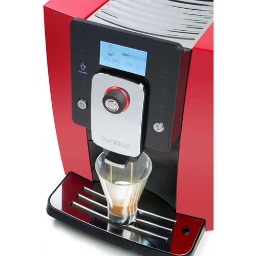 Unconscious lifetime carbon Espressor automat de cafea, 19 bar, sistem profesional de spumare lapte OURSSON  AM6244/RD | Oursson.ro